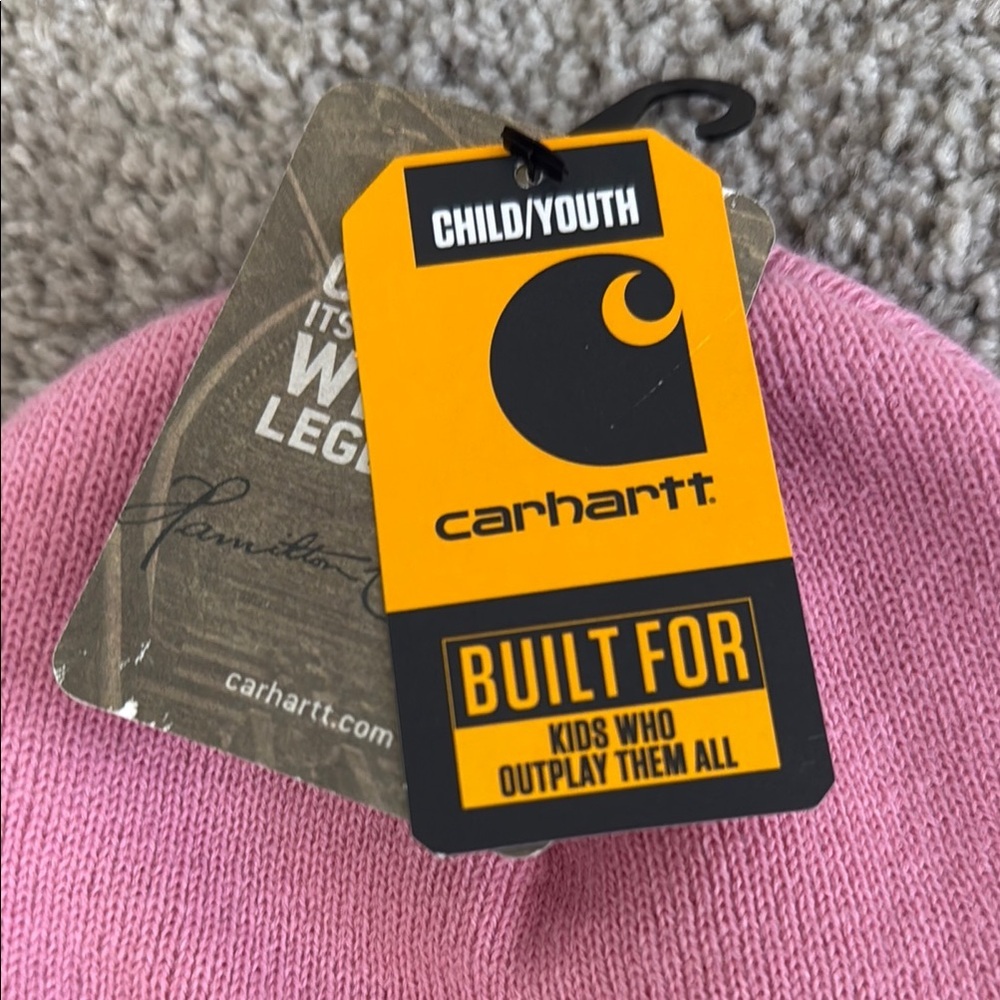Carhartt Pink Beanie - Picture 2 of 3
